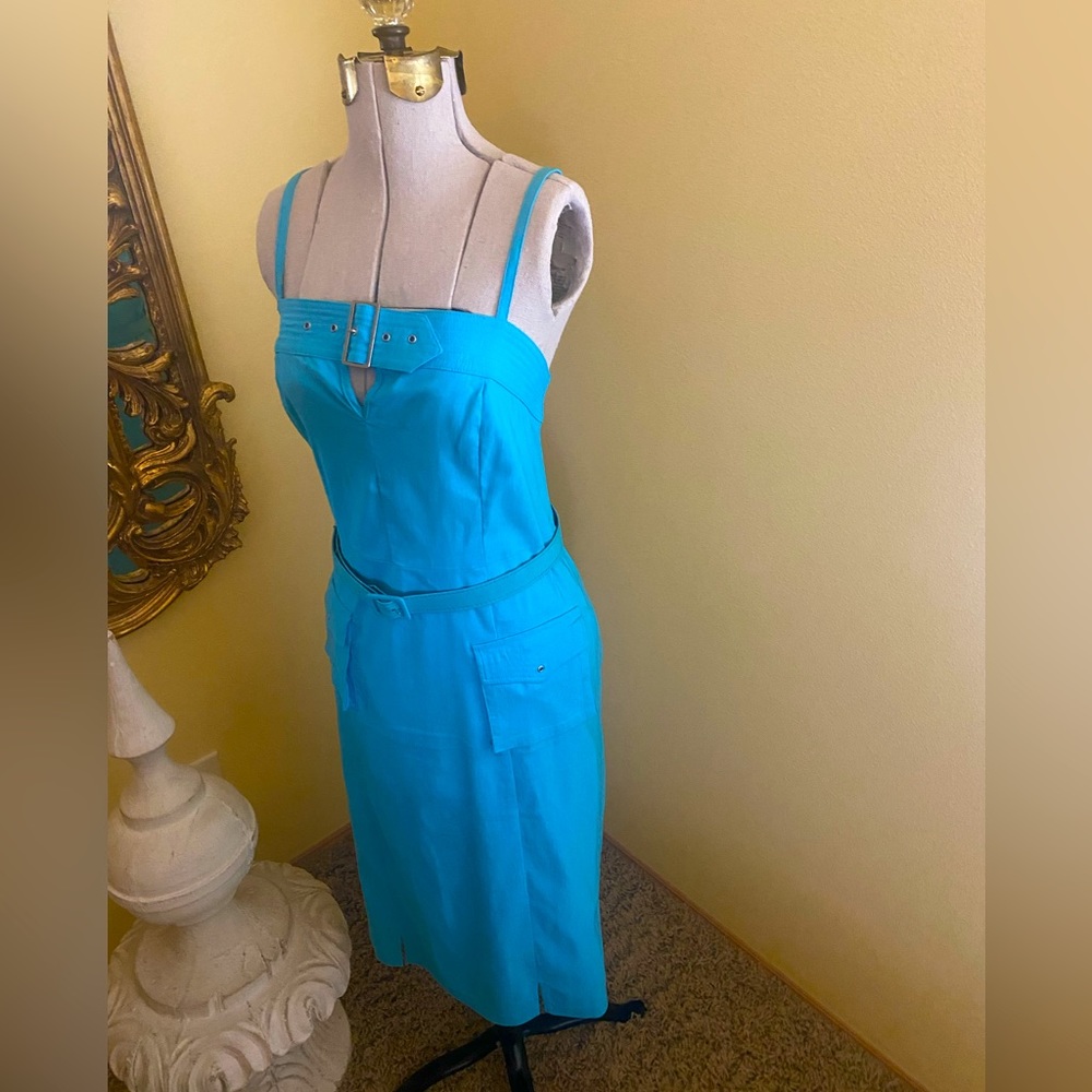Blue dress from Bettie Page store size L